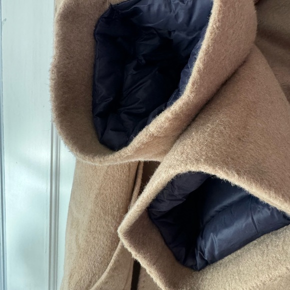 Lauren Ralph Lauren Men's Wool Blend Down/Feather Camel Coat - Picture 5 of 16